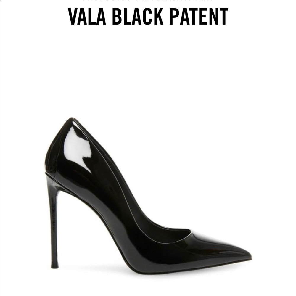 WORN ONCE - Steve Madden Black Pumps